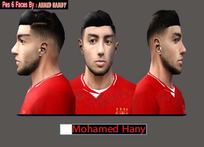 ultigamerz: PES 6 Mohamed Hany (Al Ahly SC) Face