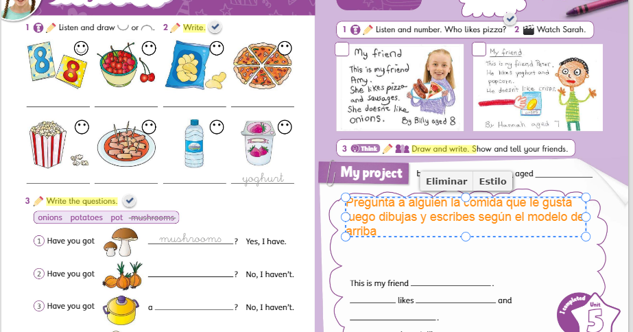 I do my homework in spanish image