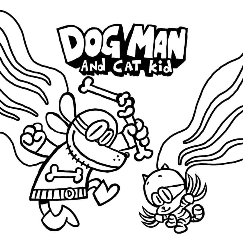 Dog Man Wearing A Mask Coloring Pages By Enabling Inclusion