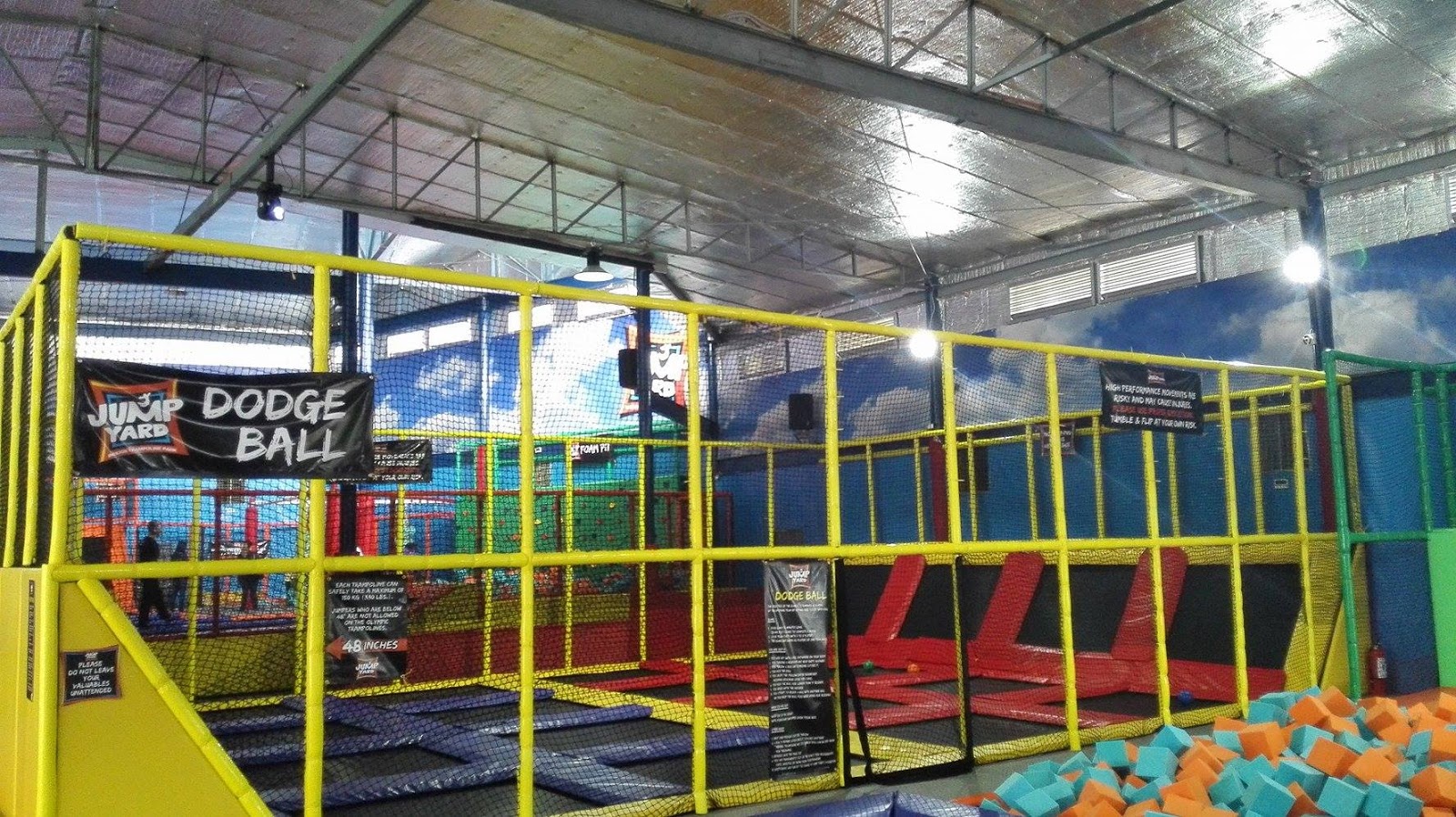 Lemon GreenTea Get ready to bounce at Jump Yard Indoor Trampoline Park!