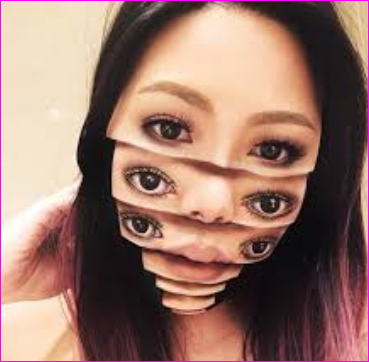 صور لخبيرة مكياج تحول الوجوه إلى لوحات سريالي للفنانة الكندية ميمي تشوي