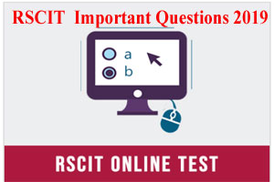 RSCIT Online Test | RSCIT Important Questions 2019 vacancy guru