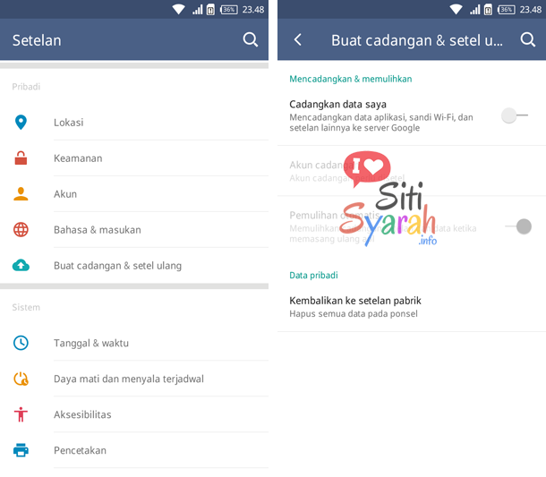 ciri android rusak emmc