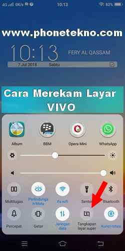 Cara Merekam Layar Vivo Y83 Phone Tekno