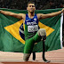 Brasileiro bate record e conquista medalha de ouro no atletismo Paraolímpico