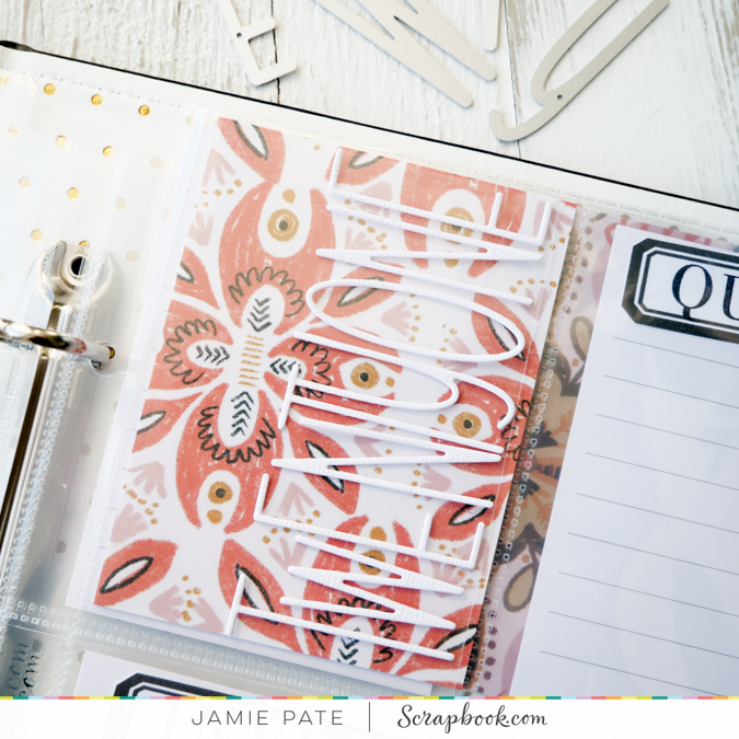 jamie pate Setting Up One Little Word Album