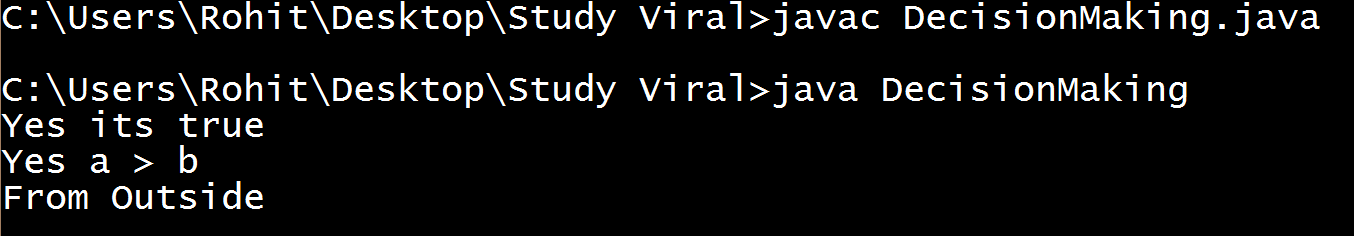 Java Tutorial - 17 - If else Statement - Study Viral ~ Study Viral ...
