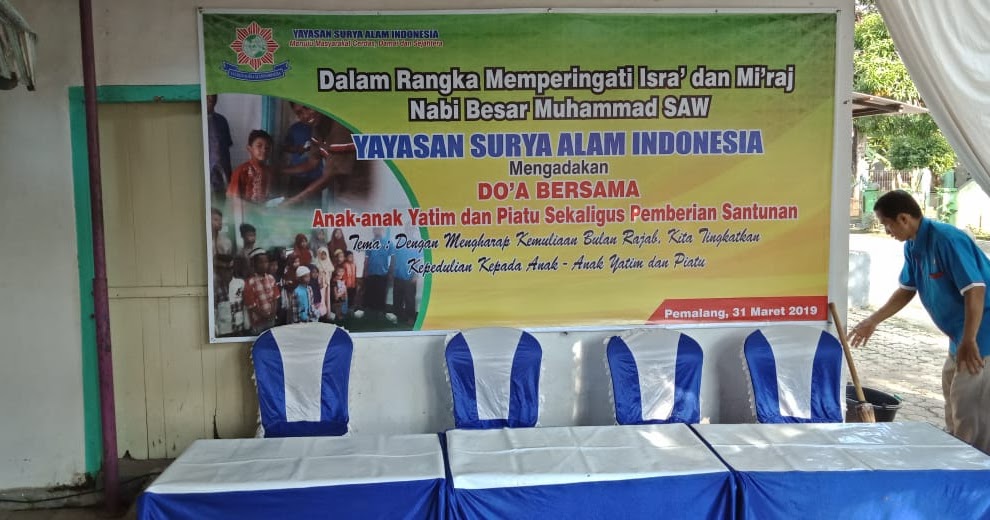 Kegiatan Santunan Anak Yatim Dan Dhu Afa 31 Maret 2019