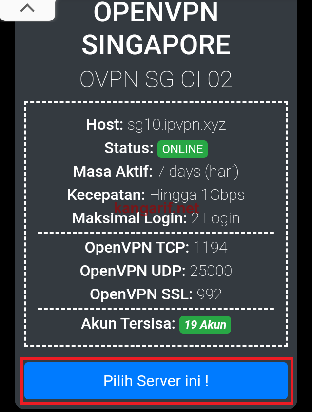 Cara Membuat Akun OpenVPN SSL Gratis - Kangarif.net