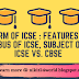 Full Form of ICSE : Features of ICSE, Syllabus of ICSE, Subject of ICSE, ICSE vs. CBSE