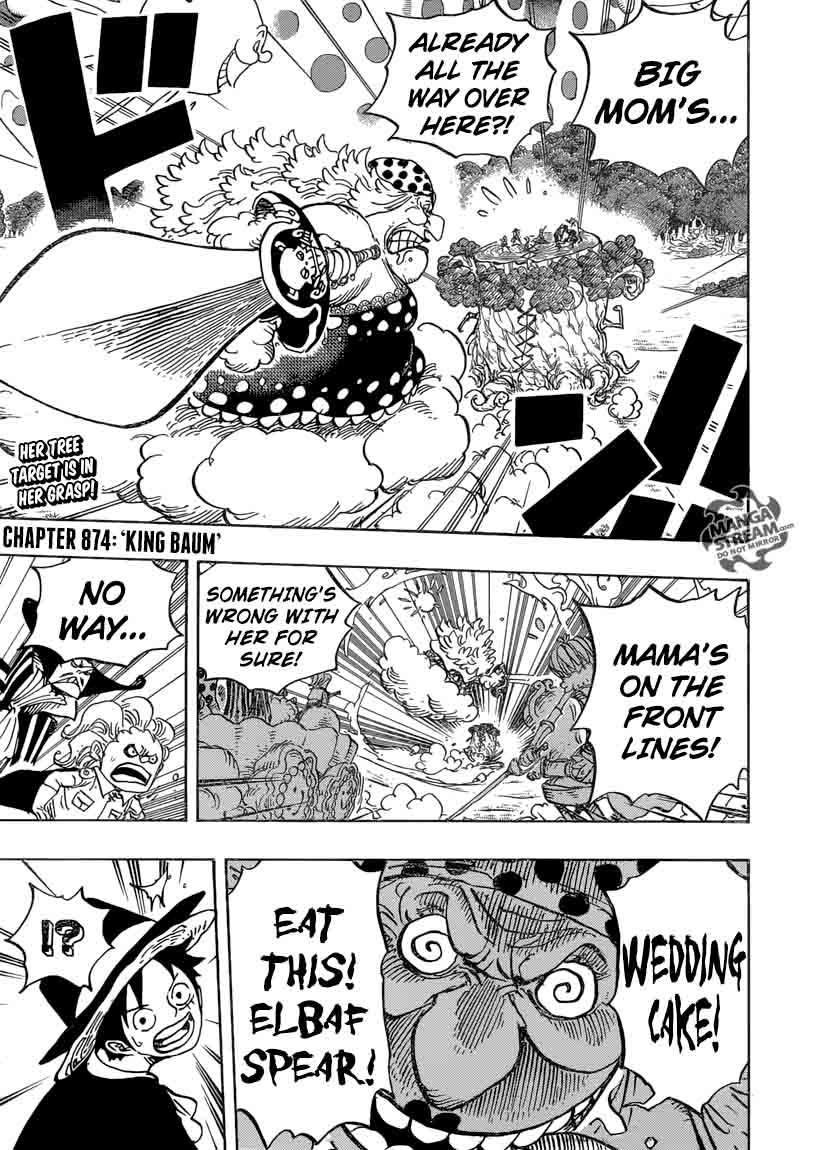 one pies 2 One Piece Chapter 874