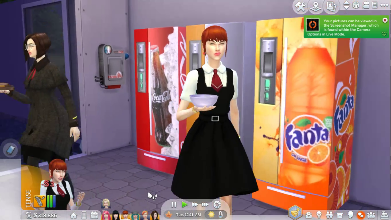 Vending Machine Pose Sims 4