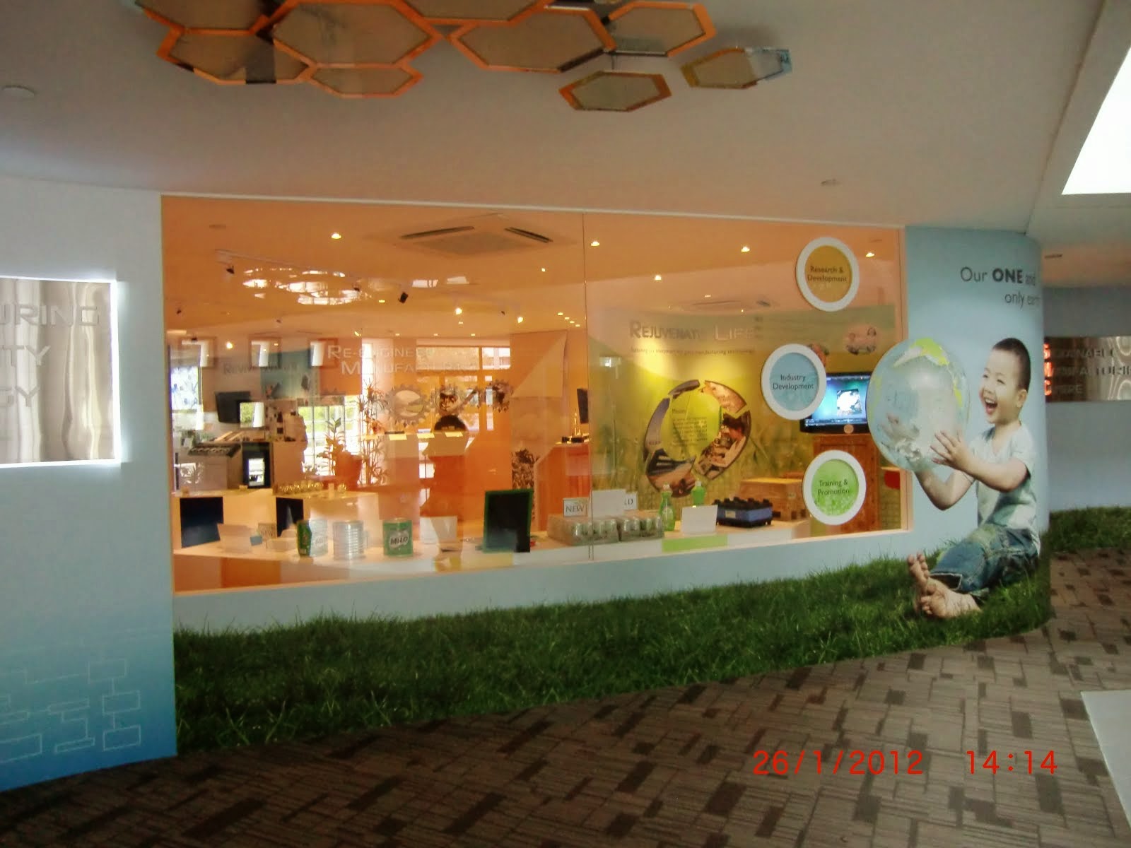 Creating Display Area / Exhibits