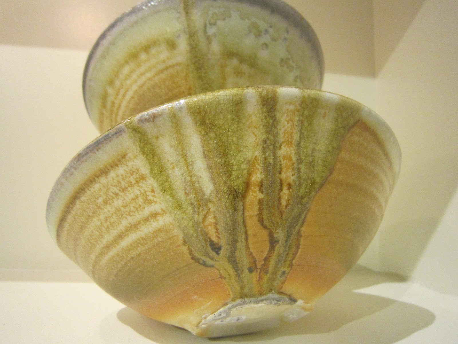 Sara Japanese Pottery Soroban Flower Vase from Hanako Nakazato