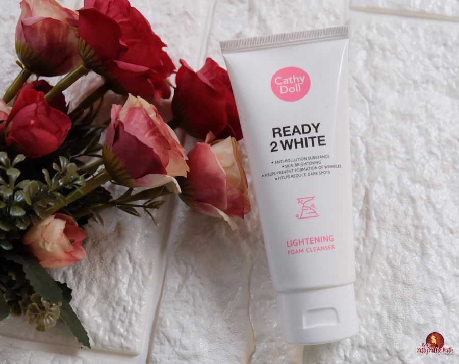 Product Review Cathy Doll Ready 2 White Lightening Foam Cleanser