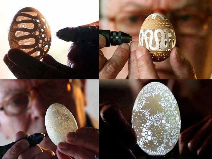Images Cart Eggshell Carving Art
