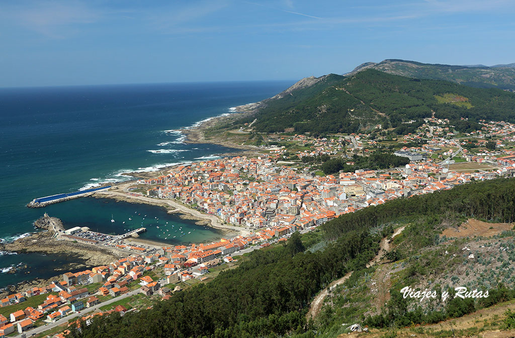 Vistas desde el Monte de Santa Tecla, A Guarda