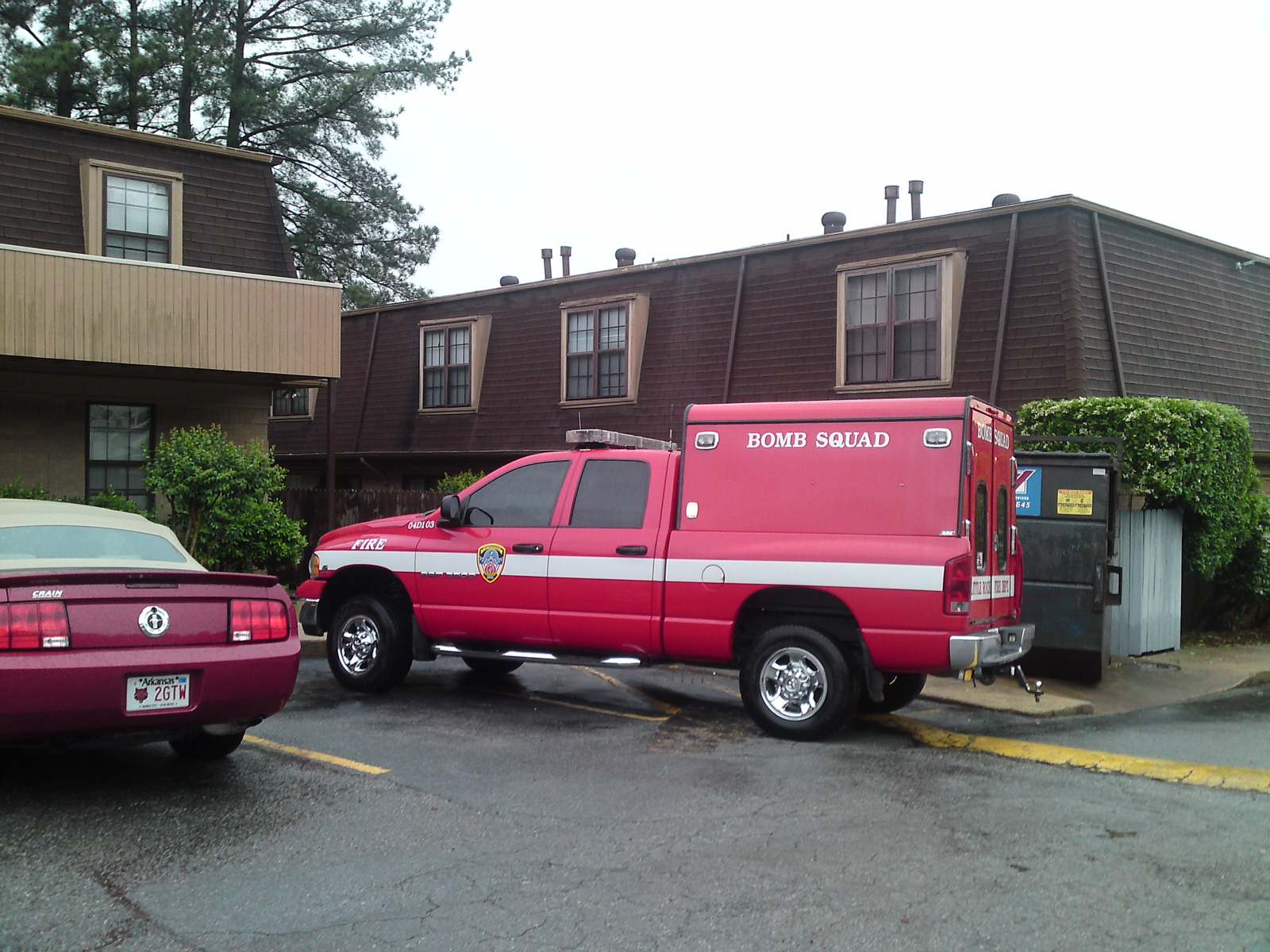 Stage à Little Rock Incendie à Westpark Meadows