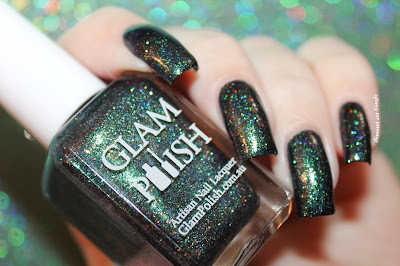 Swatch of the nail polish "Harbour Lights" from Glam Polish  // What's In-die Box