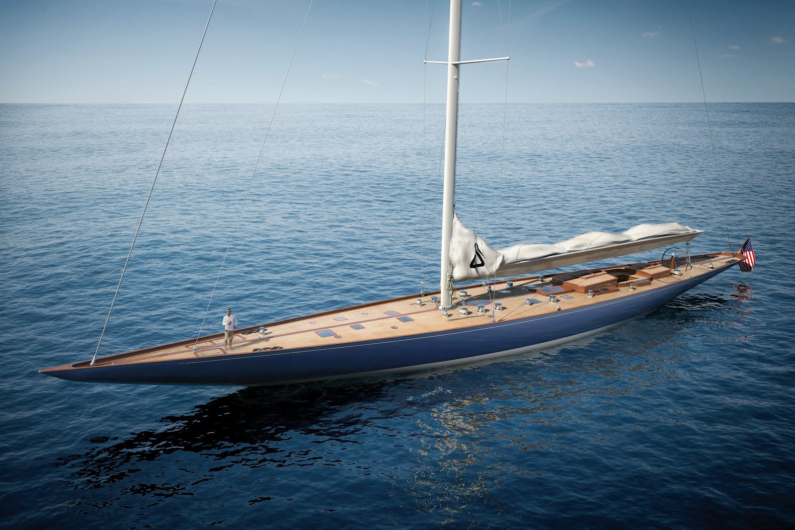 pictures of j class yachts