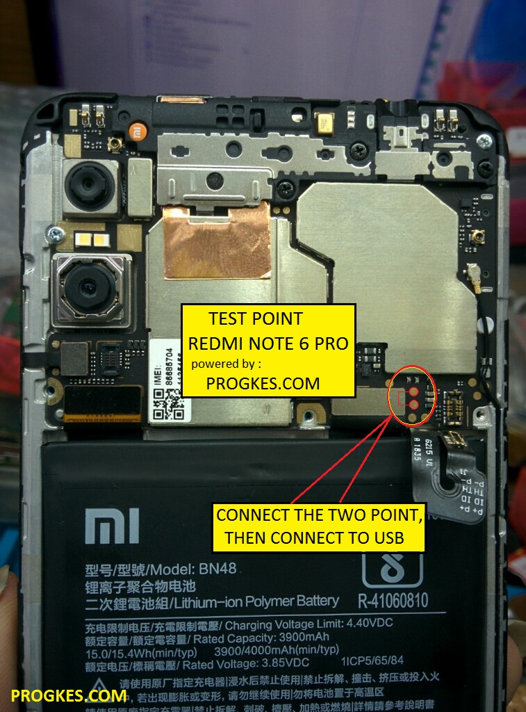 Xiaomi Redmi 6 Pro Edl