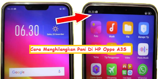 2 Cara Menghilangkan Poni Di HP Oppo A3S