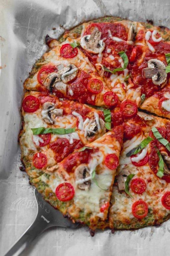 Broccoli Pizza Crust Easy Recipe Tasty