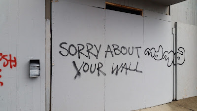 sorry about your wall