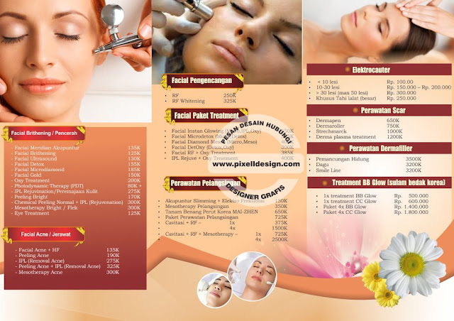 Contoh Iklan Kecantikan Skin Care Spa dan Salon