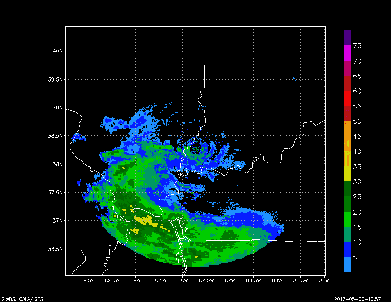 Tutorial Plot RADAR data using GrADS GrADSaholic!