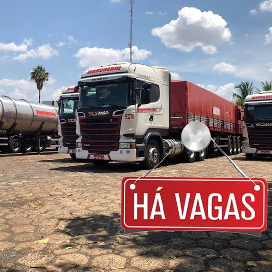 Transportadora Mandacari abre vagas 5 vagas para motorista