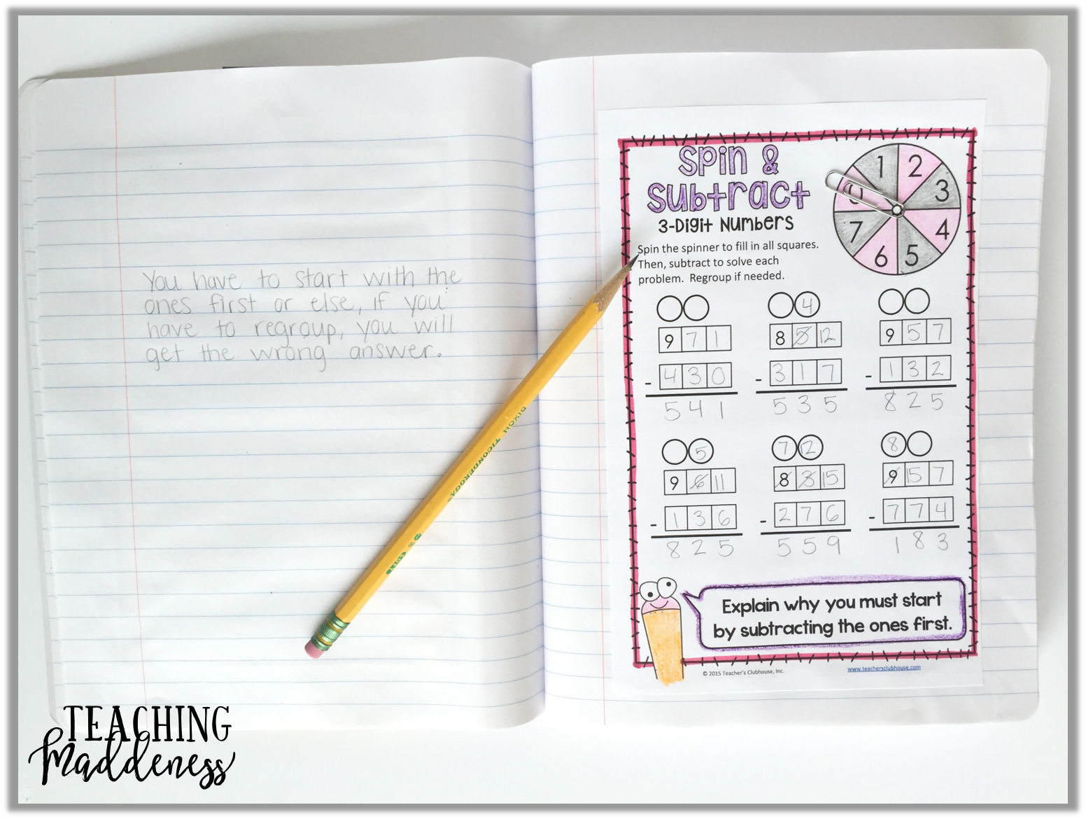 Making Interactive Notebooks Work in the Primary Classroom *Teaching