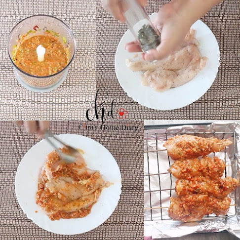 SPICY JERK GRILLED CHICKEN / AYAM BAKAR BUMBU PEDAS | Çitra's Home Diary. #jerkchicken #chickenrecipe #grilledchicken #summergrill #ayambakar #ayambumbupedas #asianfood #Indonesiancuisine #grilledchicken