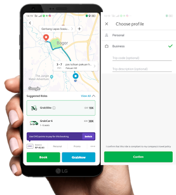 pesan layanan grab for bisnis