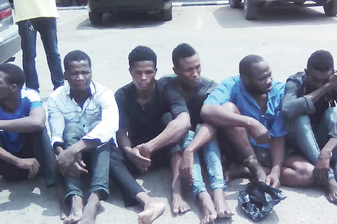 NIGERIENS ARRESTED ROBBERY LAGOS
