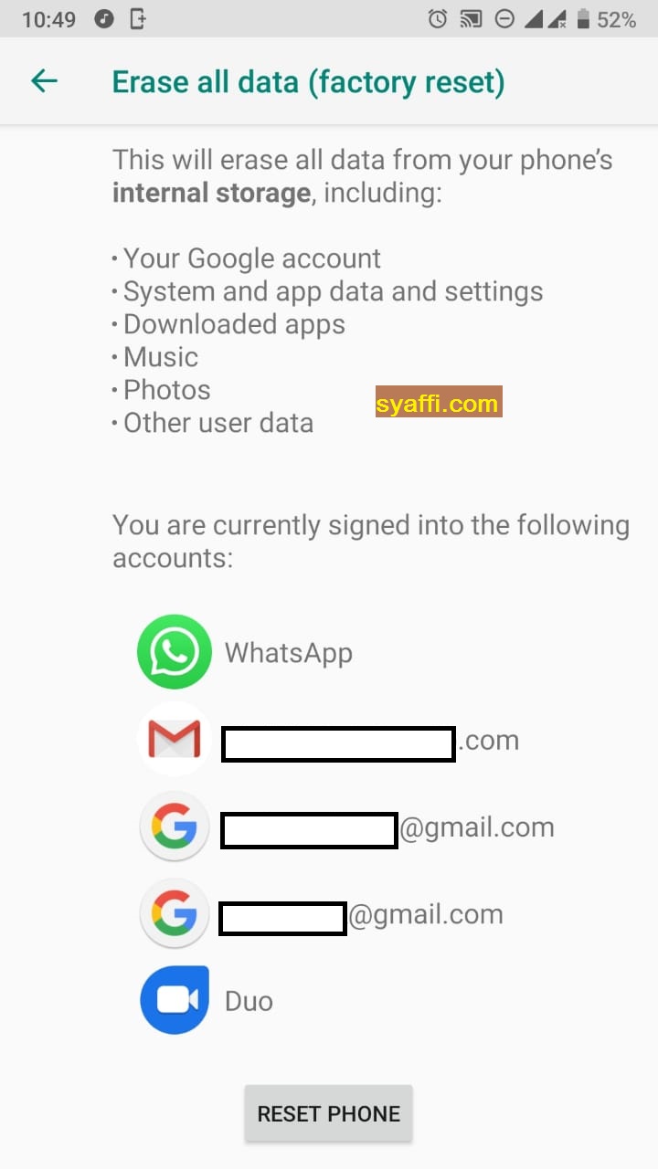 Cara Melakukan Factory Reset (Erase All Data) pada Xiaomi