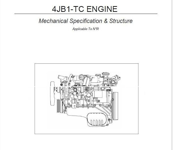 En.Oto-hui.com: ISUZU TRUCK 4JB1-TC ENGINE MECHANICAL SPECIFICATION