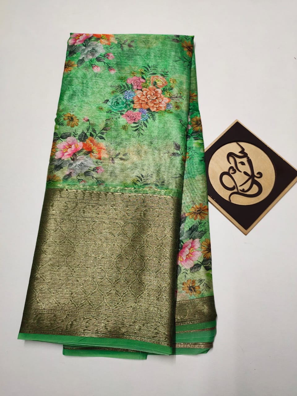 Floral warm silk sarees