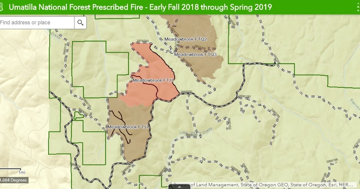 North Fork John Day Ranger District implements prescribed burn - Oct ...