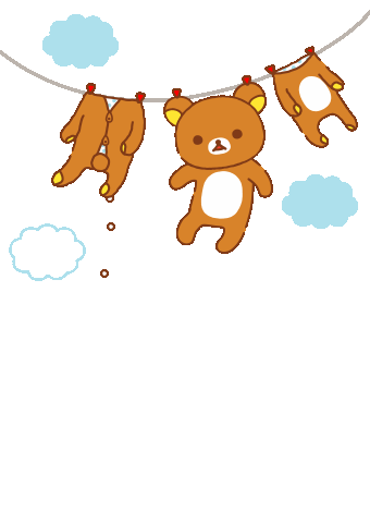 Line Official Stickers Rilakkuma Moving Backgrounds Example With Gif Animation