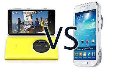 Nokia Lumia 1020 vs Samsung Galaxy S4 zoom, Oppo Find7, BlackBerry Q10, iPhone