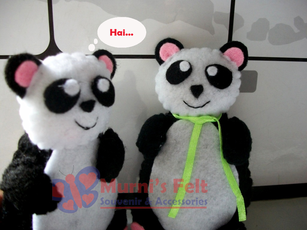 50+ Pola Boneka Panda Flanel