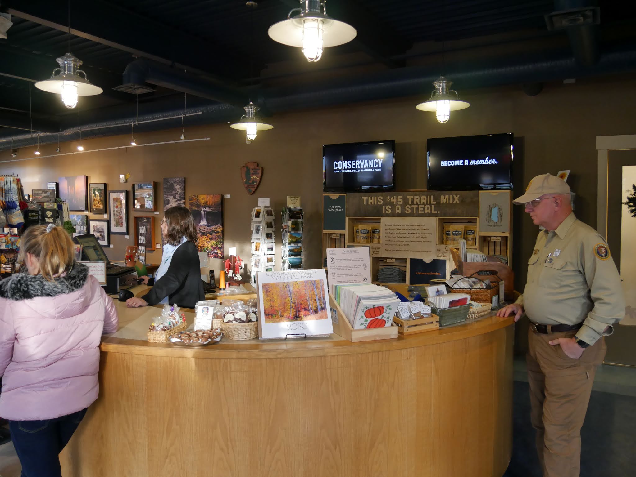 American Travel Journal Trail Mix Park Store Peninsula Cuyahoga