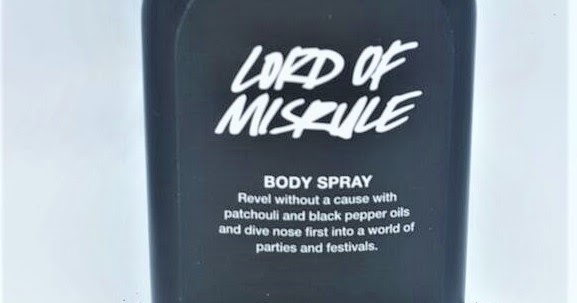 lord of misrule body spray