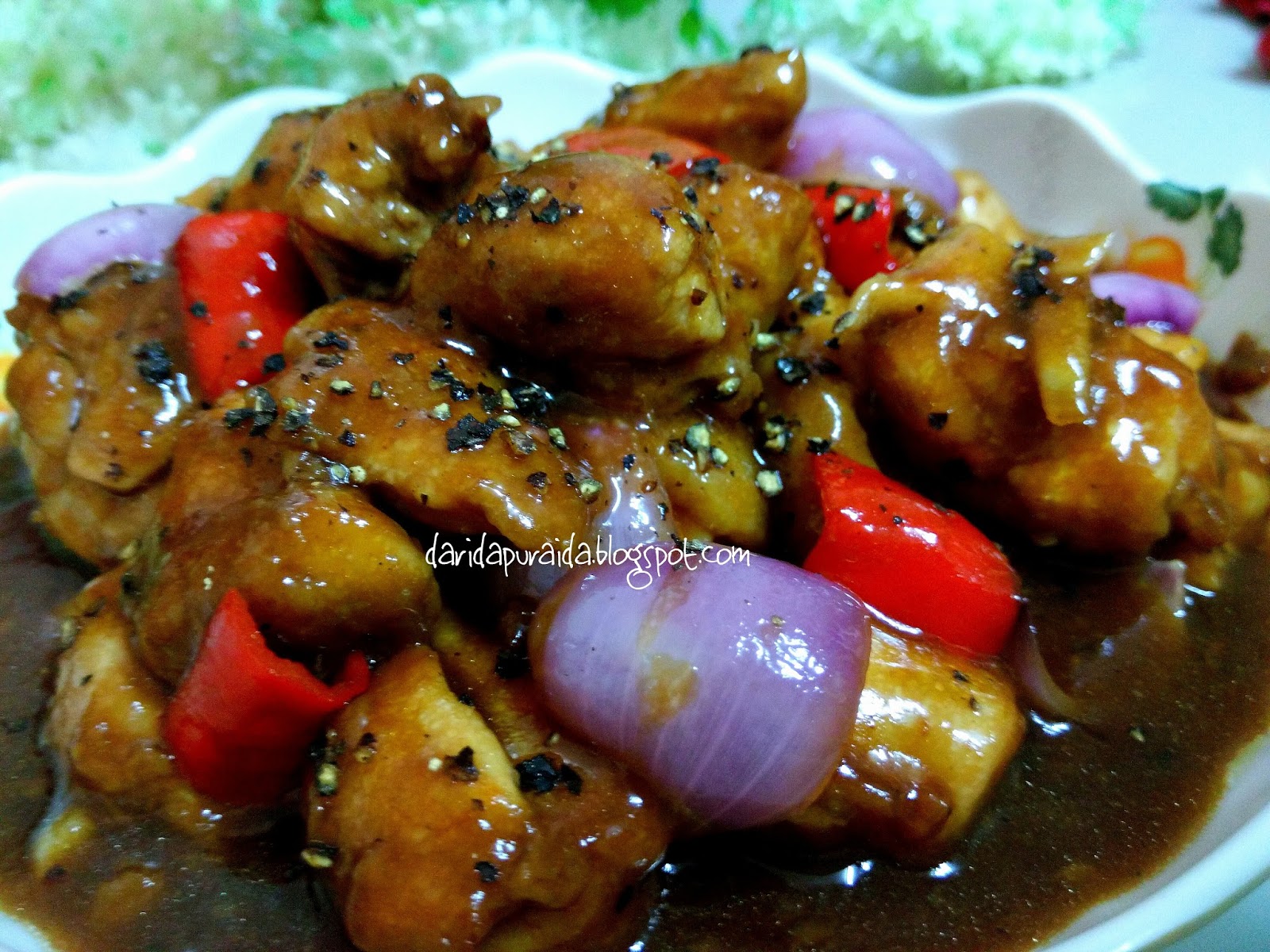 Dari Dapur Aida Black Pepper Chicken Ayam Masak Lada Hitam