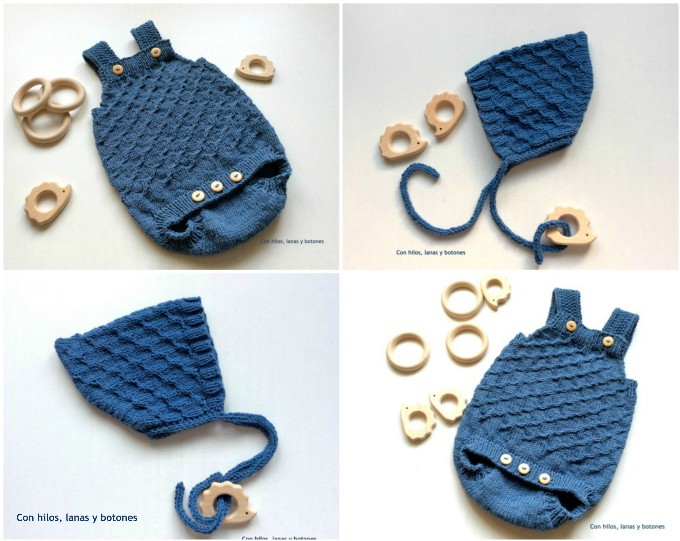 Con hilos, lanas y botones: DIY Capota pixie de punto para bebé (patrón gratis)