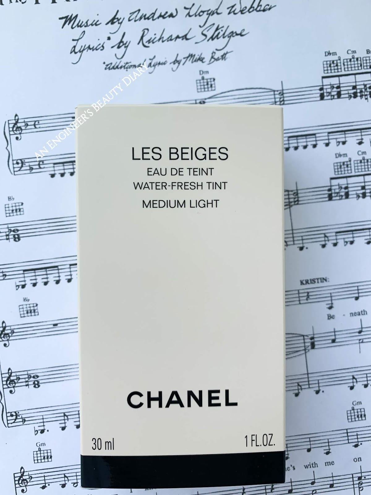 chanel les beiges water fresh tint medium