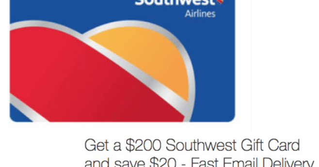 southwest gift card southwest gift card