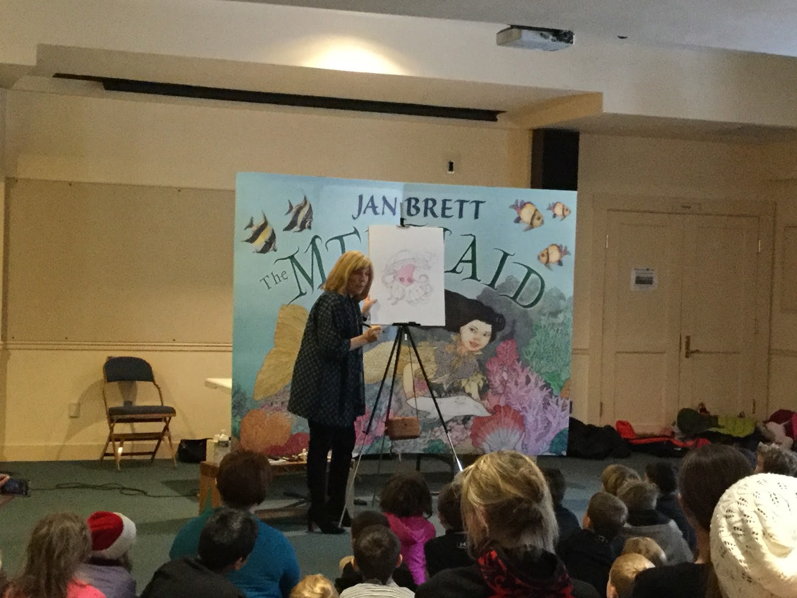 Icarus... the Santa Fe Public Library Blog Photos from the Jan Brett visit