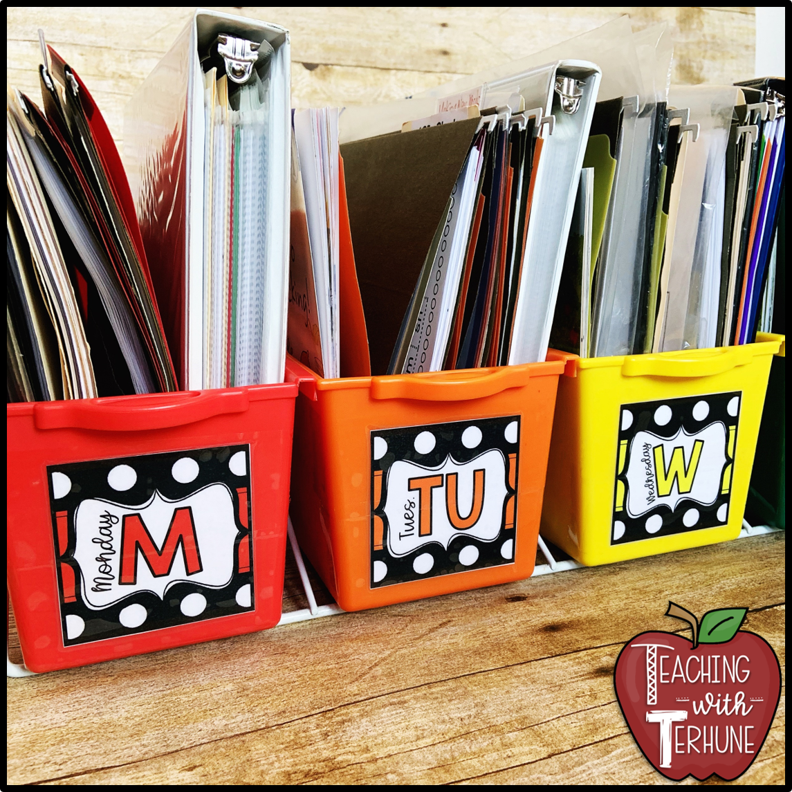 Teaching With Terhune TOP 3 FAVORITE CLASSROOM ORGANIZATION BINS